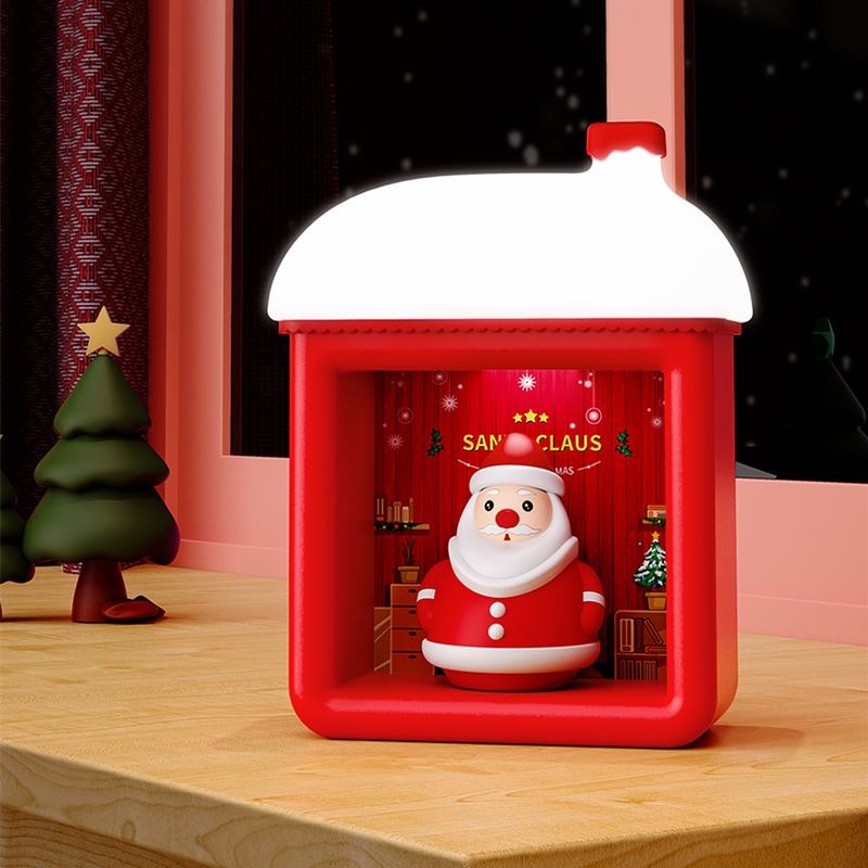 ideaman创意新款l圣诞礼物卡通氛围壁挂式磁吸灯台灯/小夜灯