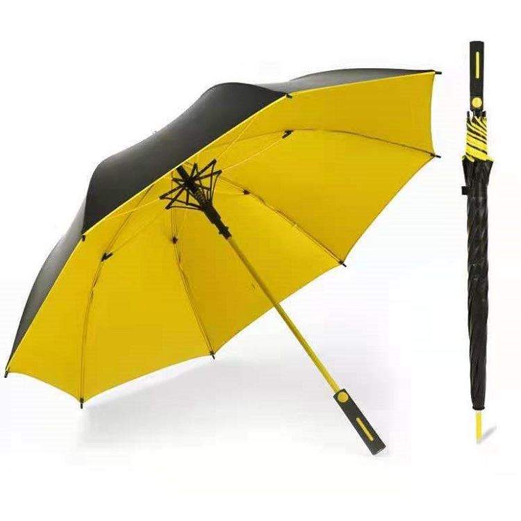 美立方8骨彩色高尔夫时尚自动伞雨伞雨具