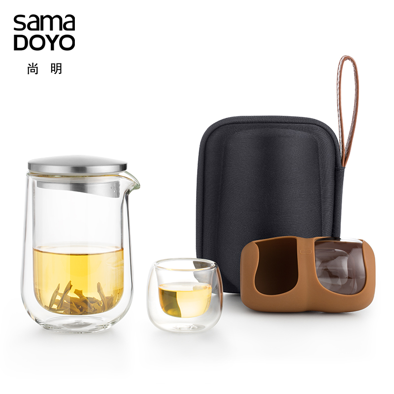 尚明 SAMA DOYO尚明茶壶系列旅行套装L005玻璃杯/套装