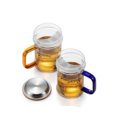 茶艺师茶藝師个人办公杯500ML玻璃杯/套装