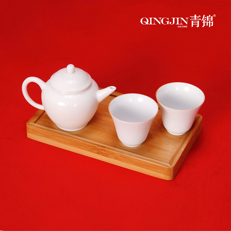 青锦青锦伯仲茶具套装QJ18陶瓷茶具