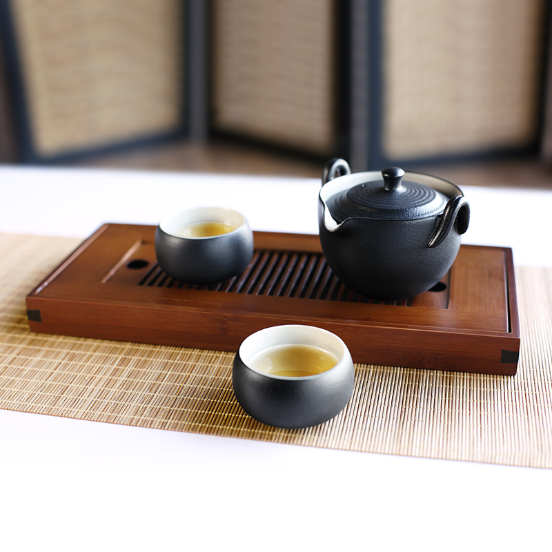 陆宝陆宝陶然盖碗茶组陶瓷茶具
