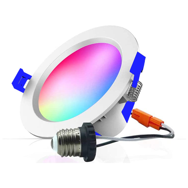 物果智家 智能天花板筒灯手机APP智能音响智能Zigbee控制RGBCW 筒灯