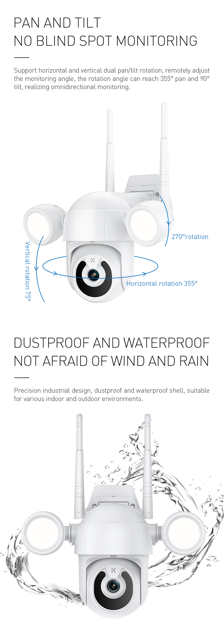 物果智家 Smart Floodlight Camera 摄像机