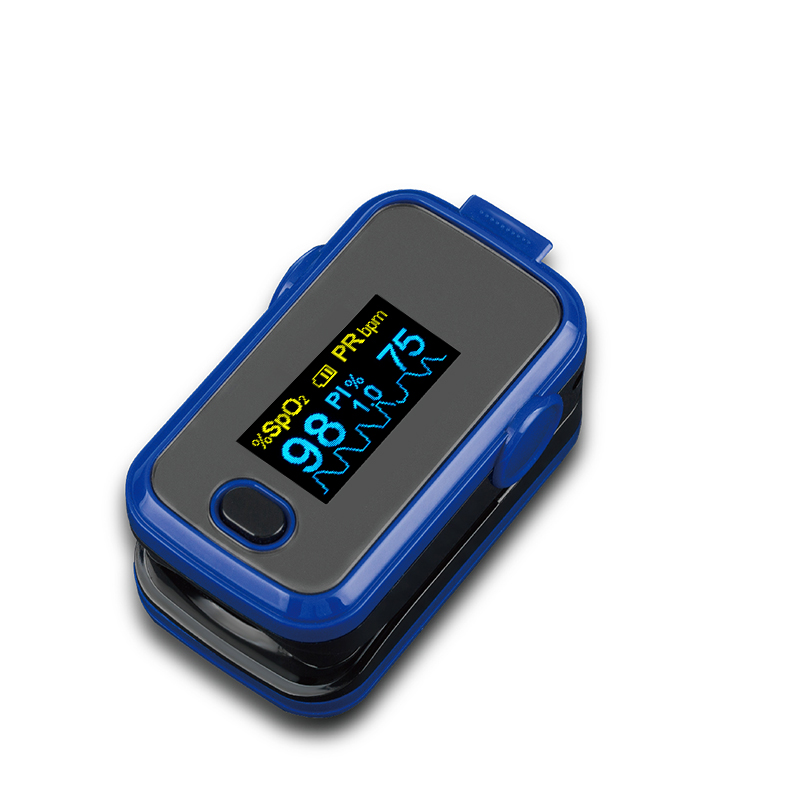 物果智家正生热销OLED 显示屏 CE FDA 批准 spo2 脉搏血氧仪健康监视器