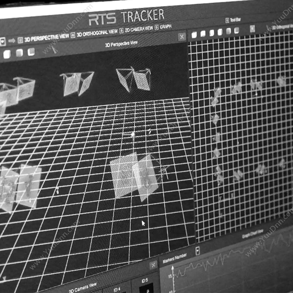 RealisRTS tracker目标跟踪软件光学动作捕捉
