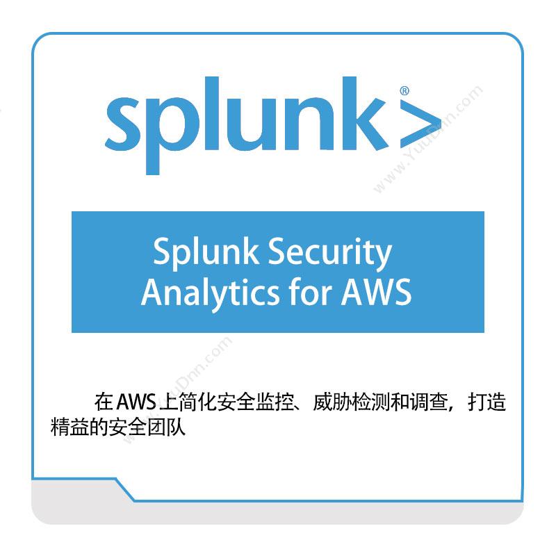 思博卡技术咨询 SplunkSplunk-Security-Analytics-for-AWSIT运维