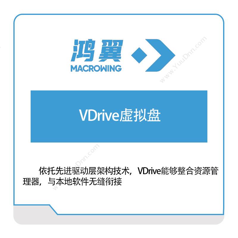 鸿翼科技VDrive虚拟盘文档管理