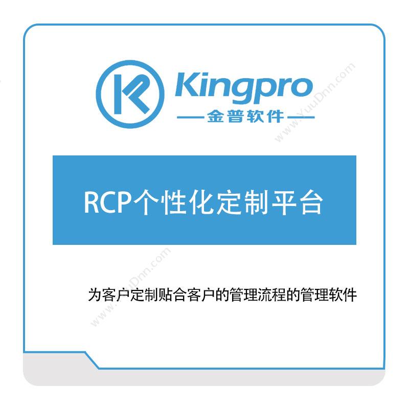 金普软件RCP个性化定制平台软件定制开发