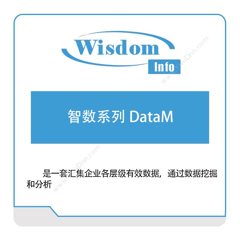 威士顿智数系列-DataM生产与运营