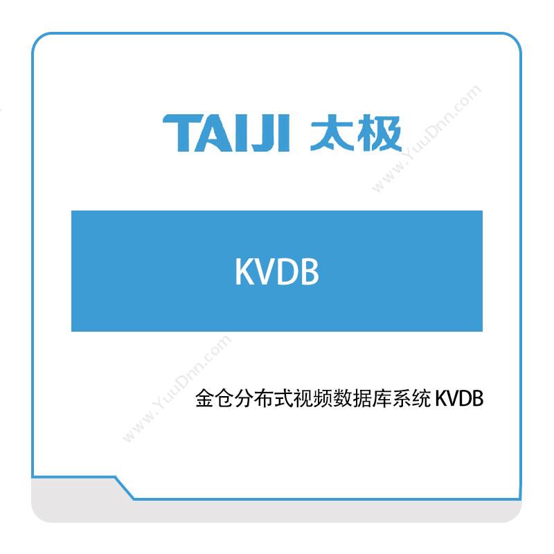 太极集团金仓分布式视频数据库系统-KVDB数据管理
