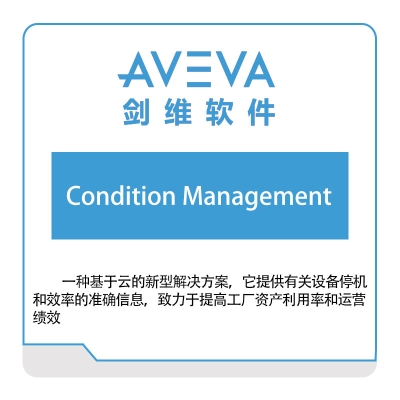 剑维软件 AVEVA Condition-Management 智能制造