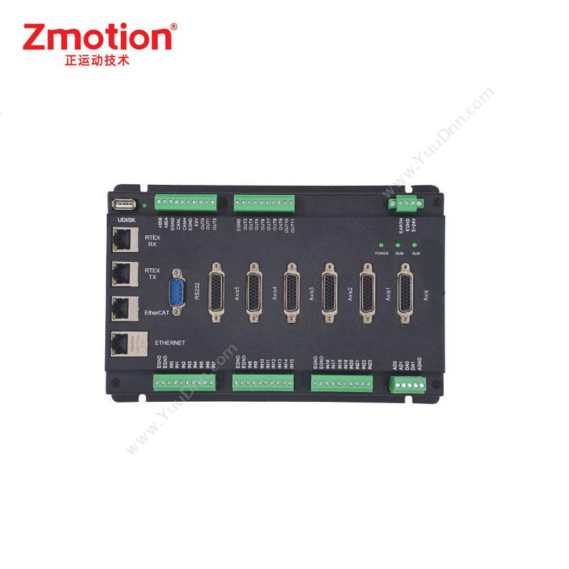正运动技术 EtherCAT+RTEX混合总线运动控制器-ZMC460N 运动控制