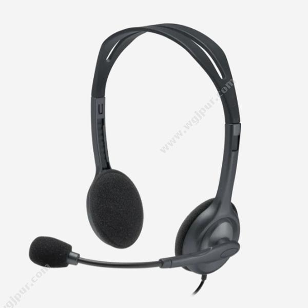 罗技 LogiH111 立体声耳机麦克风耳机