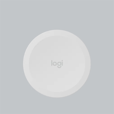 罗技 Logi SC100白色无线分享按钮 视频会议配套