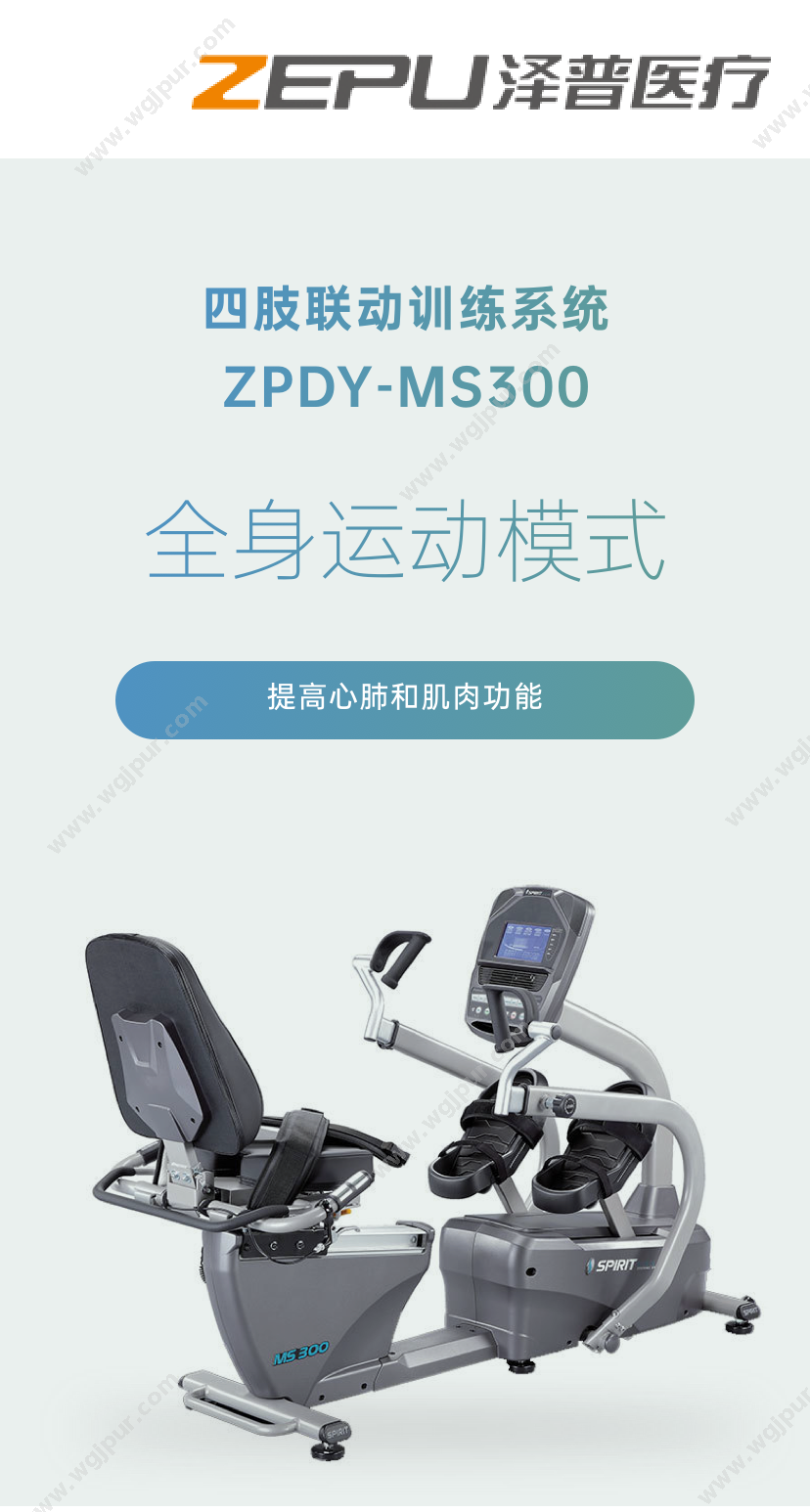 泽普医疗 ZPDY-MS300 康复设备