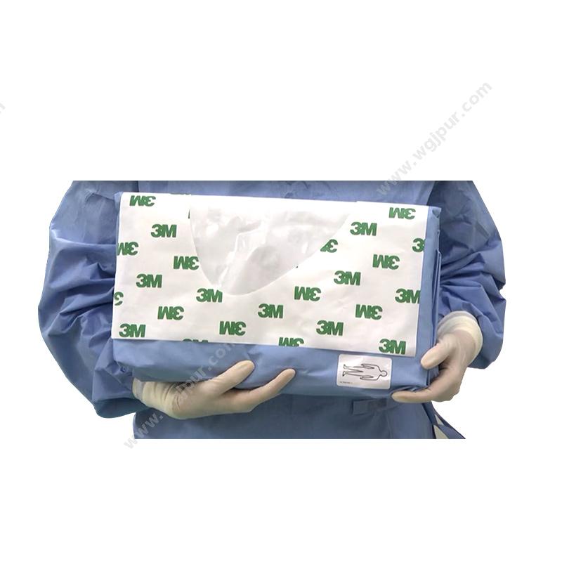 3M手术薄膜 7966腹部手术铺巾含积液袋（5包/箱）手术薄膜