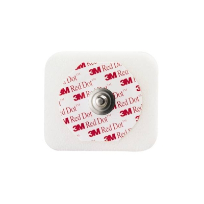 3M 一次性心电电极片 防水可射线 2570 (50片/包 20包/箱） 一次性电极片