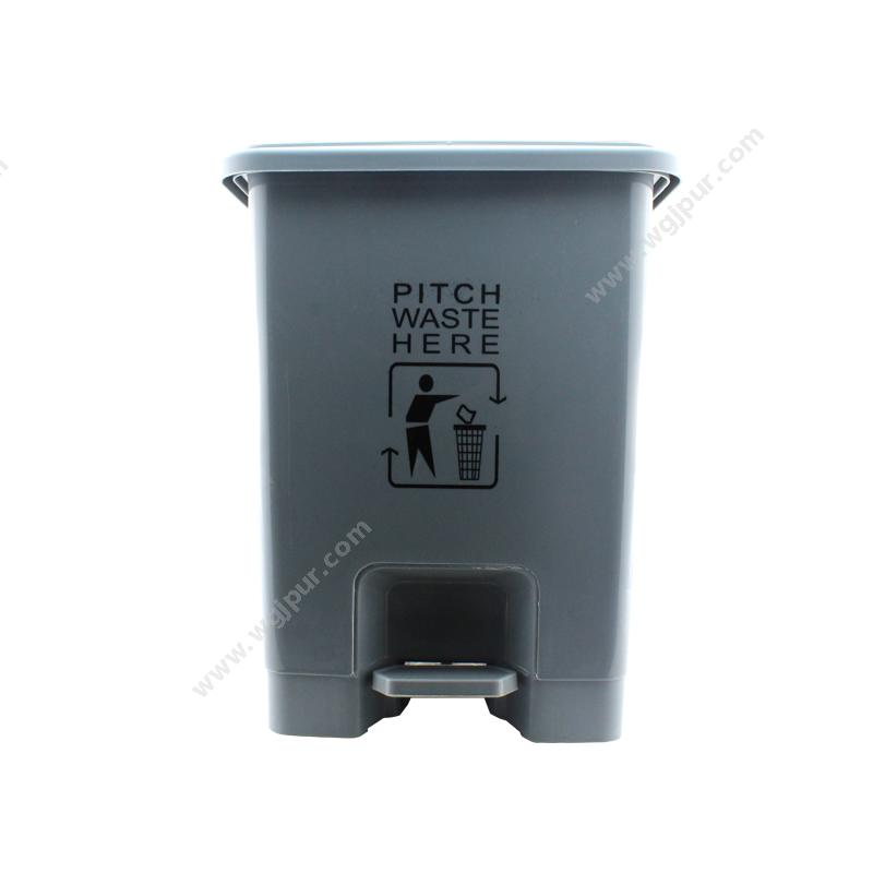 利鑫源垃圾桶 灰色 15L 脚踏（10个/箱）医用垃圾桶