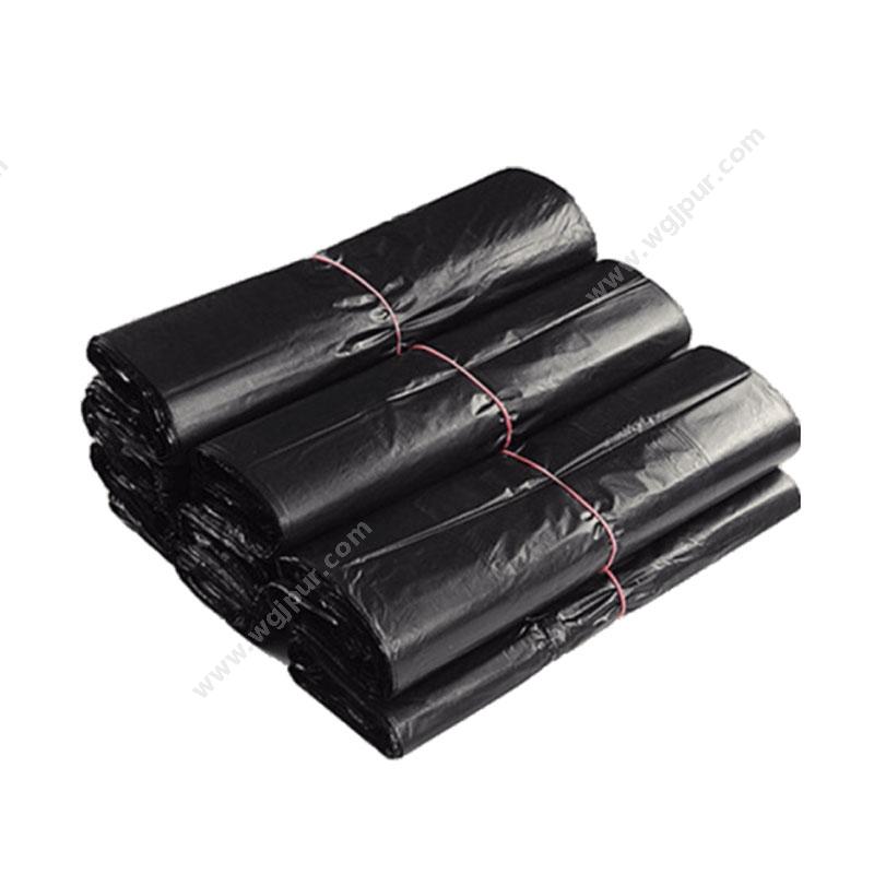 利鑫源76x90黑色垃圾袋适用于60L/70L（100个/扎，18扎/箱）医用垃圾袋