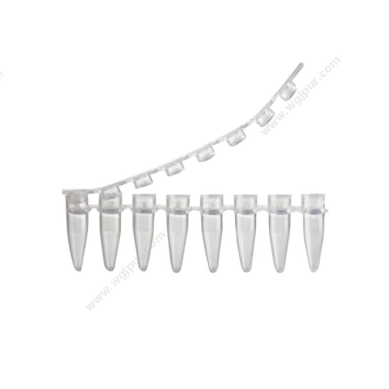 艾本德乐斐 LAVIBE PCR管 8联排管0.2毫升带平盖无色灭菌 2244020007PCR管