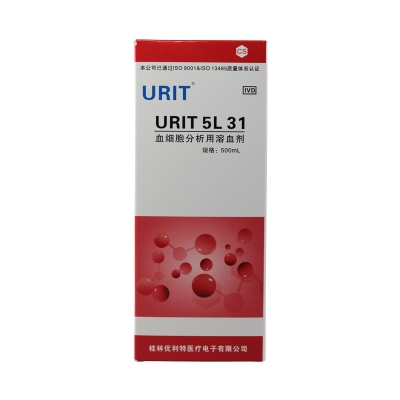 优利特 URIT 血细胞分析用溶血剂URIT 5L 31 500mL 血球试剂