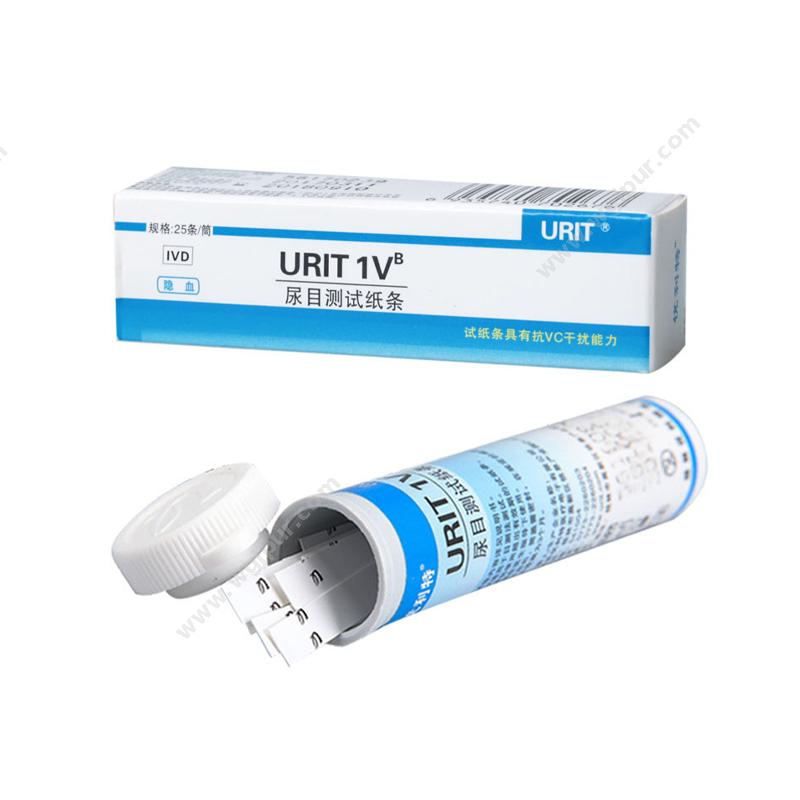 优利特 URIT尿目测试纸条 URIT1VB（25条/筒）尿液检测试剂