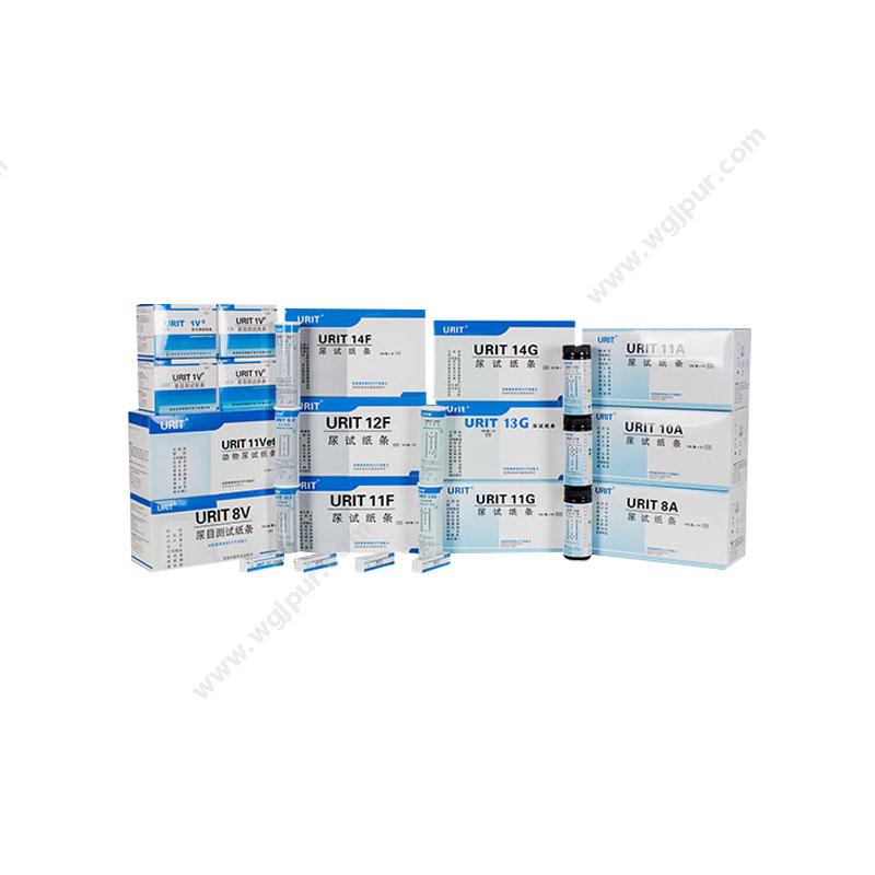 优利特 URIT尿液分析试纸条（干化学法）URIT-14G 100条/筒尿液检测试剂