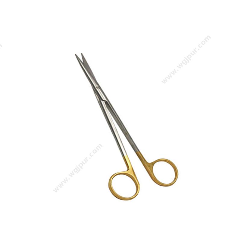 金钟精细剪 JA2518（22cm弯窄头 金圈）组织剪