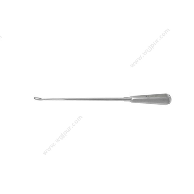 金钟子宫刮 U00130（28cm锐口8 六角柄）妇产用刮匙