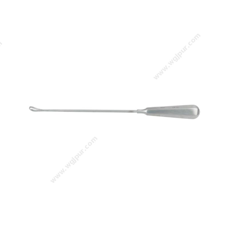 金钟 子宫刮 FAC030（28cm锐口6六角柄 柔性） 妇产用刮匙