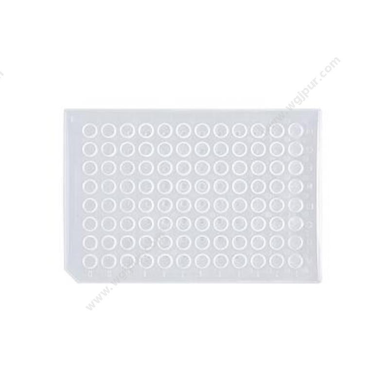 徕谱96孔PCR板 无裙边 透明 0.2ml（10块/包 5包/箱） LP-2040020PCR板
