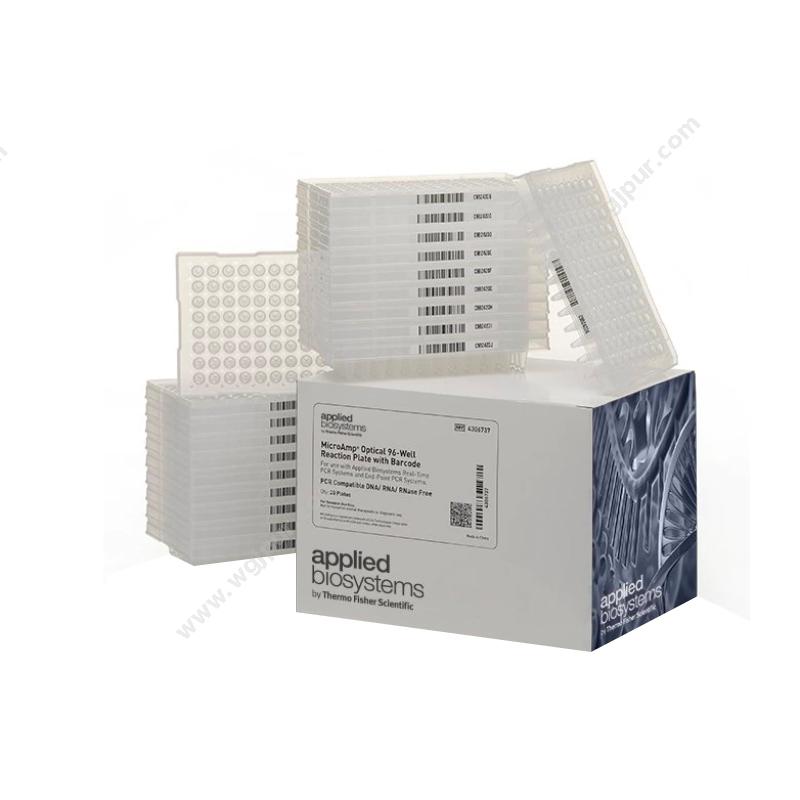 ABI带条形码MicroAmp™96孔PCR板-0.2ml 20块 4306737PCR板